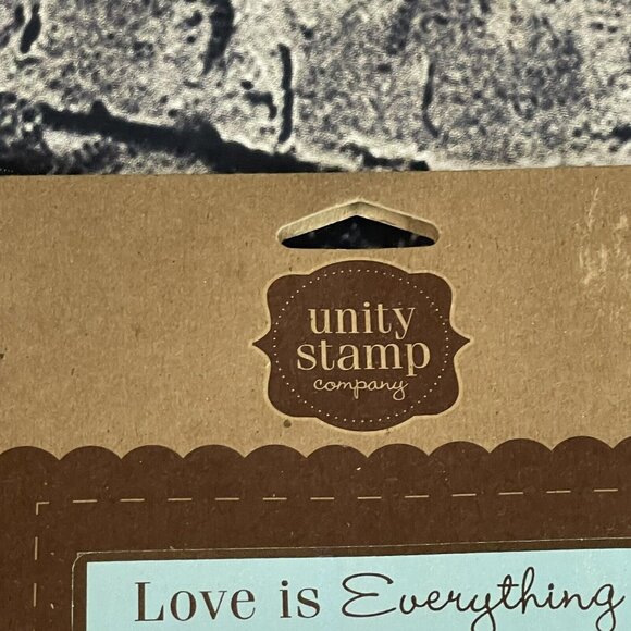 Unity Stamp Company LOVE IS EVERYTHING stamp US-568A Tv - Picture 2 of 10